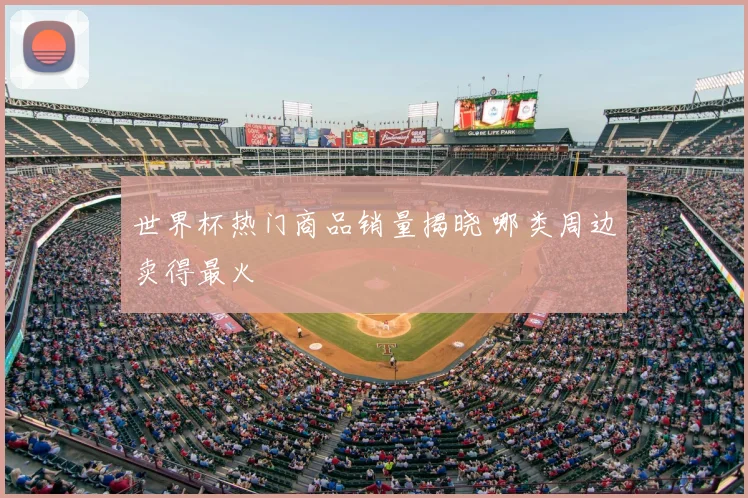 世界杯热门商品销量揭晓 哪类周边卖得最火