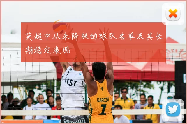 英超中从未降级的球队名单及其长期稳定表现