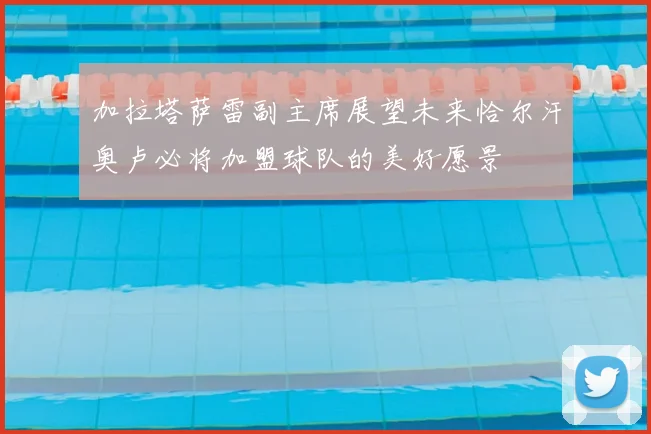 加拉塔萨雷副主席展望未来恰尔汗奥卢必将加盟球队的美好愿景